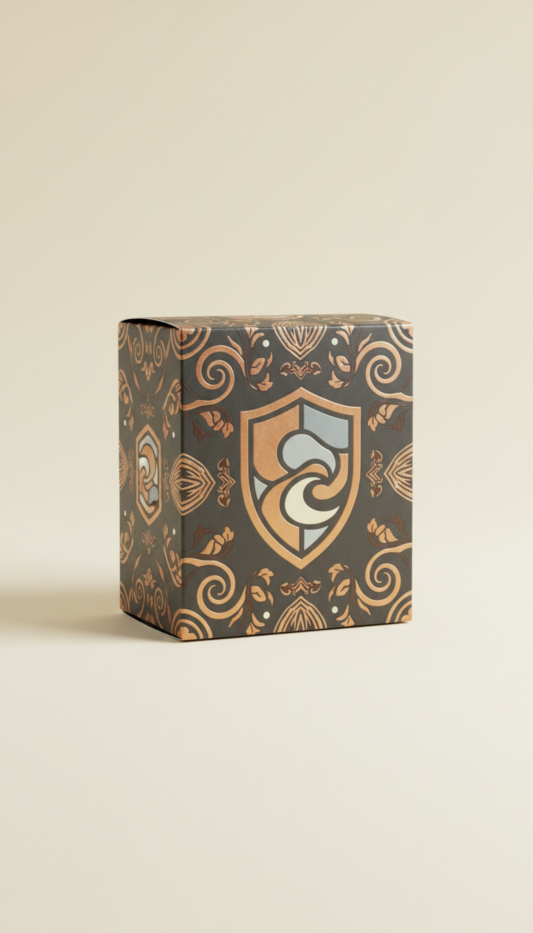 Embossed Dark-Toned Presentation Box